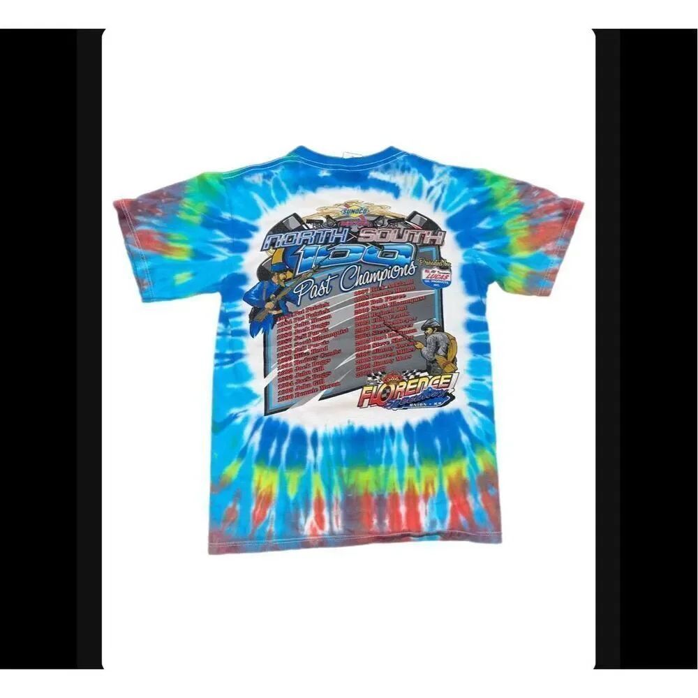North South 100 Race Tie-Dye Tee - Picture 2 of 4